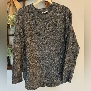 Grey Pink Clover Stitch Fix Sweater Size XL
